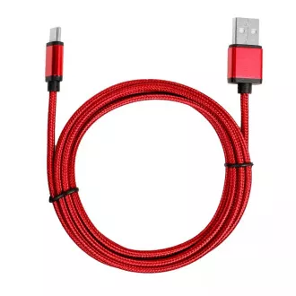 Cablu tactil TB USB - USB C 1,5 m rubin