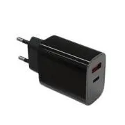 Încărcător negru TB Touch USB-C + USB-A