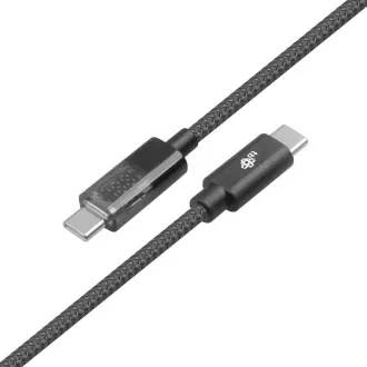 Cablu USB C TB Touch cu indicator de încărcare 100W