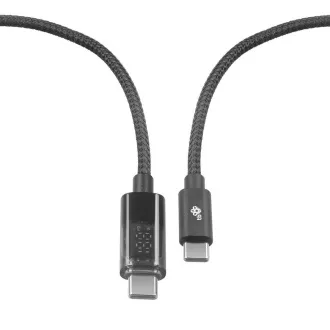 Cablu USB C TB Touch cu indicator de încărcare 100W