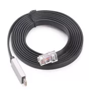 W-Star Reduction USBC/RJ45, 1,5 m, cablu console RS232, UC-RJ45RS232