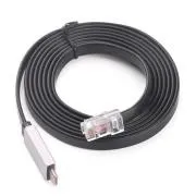 W-Star Reduction USBC/RJ45, 1,5 m, cablu console RS232, UC-RJ45RS232