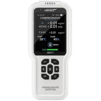 Monitor de calitate a aerului W-Star WSJMS17, TVOC, HCHO, temperatură, umiditate, înregistrare valori
