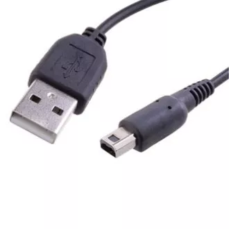 Cablu USB Avacom (2.0), USB A tată - Nintendo 3DS tată, 1,2 m, rotund, negru Cablu USB Avacom (2.0), USB A tată - Nintendo 3DS tată, 1,2 m, rotund, negru
