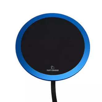 Încărcător fără fir complet nou ultra subțire pentru telefon Albastru 5/9V 10W Protecție la supraîncălzire Qi Încărcător fără fir complet nou ultra subțire pentru telefon Albastru 5/9V 10W Protecție la supraîncălzire Qi