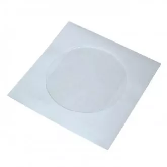 Coperta pentru 1 CD, hartie, alba, cu geam