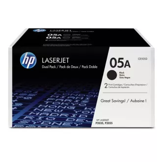 HP 05A (CE505D) - Toner, black (negru) 2 bucati
