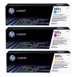 HP 201X (CF253XM) - Toner, color 3 bucati