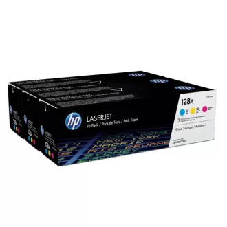 HP 128A (CF371AM) - Toner, color 3 bucati HP 128A (CF371AM) - Toner, color 3 bucati