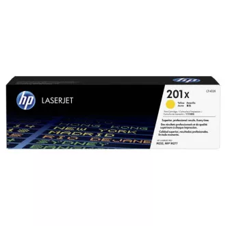 HP 201X (CF402X) - Toner, yellow (galben)