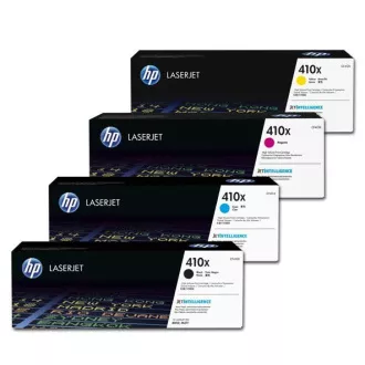 HP 410X (CF410X, CF411X, CF412X, CF413X) - Toner, black + color (negru + color)