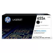 HP 655A (CF450A) - Toner, black (negru)