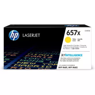 HP 657X (CF472X) - Toner, yellow (galben)
