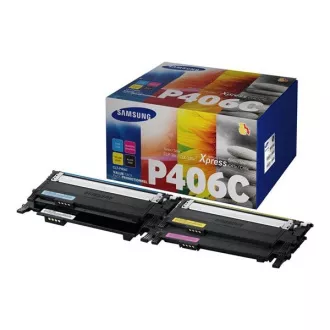 Samsung CLT-P406C (SU375A) - Toner, black + color (negru + color) Samsung CLT-P406C (SU375A) - Toner, black + color (negru + color)