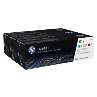 HP 131A (U0SL1AM) - Toner, color 3 bucati