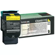 Lexmark C544X1YG - Toner, yellow (galben)
