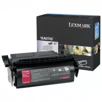 Lexmark 12A0725 - Toner, black (negru) Lexmark 12A0725 - Toner, black (negru)