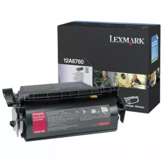 Lexmark 12A6760 - Toner, black (negru) Lexmark 12A6760 - Toner, black (negru)