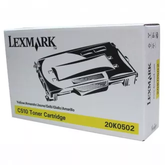 Lexmark 20K0502 - Toner, yellow (galben)