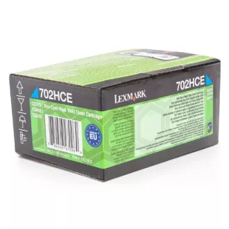 Lexmark 70C2HCE - Toner, cyan