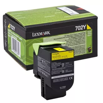 Lexmark 70C2XY0 - Toner, yellow (galben) Lexmark 70C2XY0 - Toner, yellow (galben)