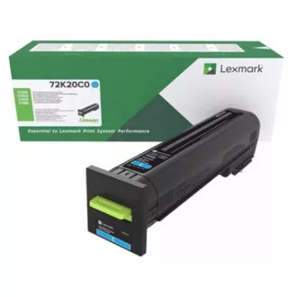 Lexmark 72K20C0 - Toner, cyan