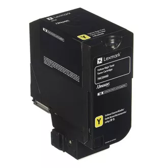 Lexmark 74C0H40 - Toner, yellow (galben) Lexmark 74C0H40 - Toner, yellow (galben)