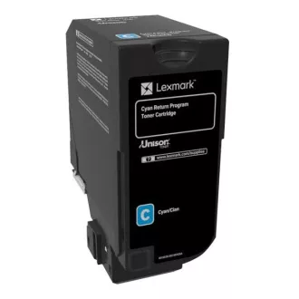 Lexmark 74C20C0 - Toner, cyan Lexmark 74C20C0 - Toner, cyan
