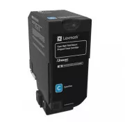 Lexmark 74C2HC0 - Toner, cyan