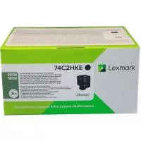 Lexmark 74C2HKE - Toner, black (negru)