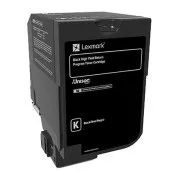 Lexmark 74C2HK0 - Toner, black (negru)