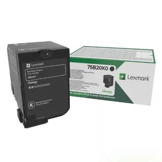 Lexmark 75B20K0 - Toner, black (negru)