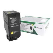 Lexmark 75B20Y0 - Toner, yellow (galben)