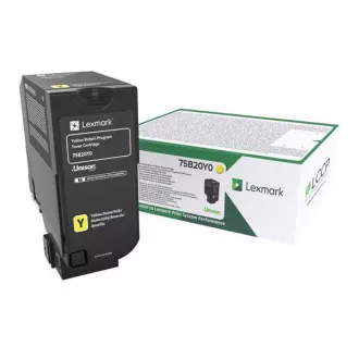 Lexmark 75B20Y0 - Toner, yellow (galben)