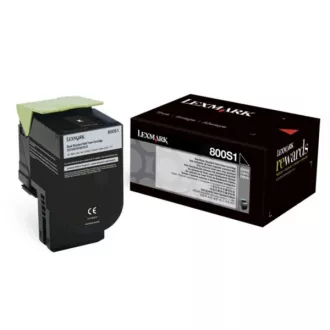 Lexmark 80C0S10 - Toner, black (negru) Lexmark 80C0S10 - Toner, black (negru)