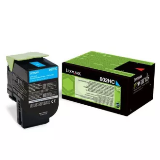 Lexmark 80C2HC0 - Toner, cyan Lexmark 80C2HC0 - Toner, cyan