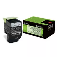 Lexmark 80C2HKE - Toner, black (negru)