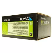 Lexmark 802S (80C2SC0) - Toner, cyan