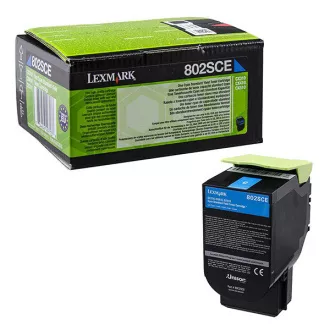 Lexmark 80C2SCE - Toner, cyan Lexmark 80C2SCE - Toner, cyan
