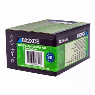 Lexmark 80C2XCE - Toner, cyan