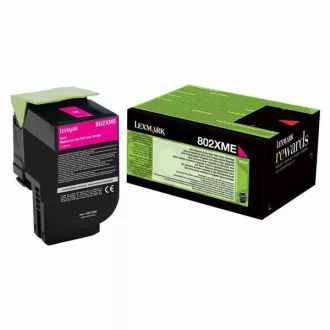 Lexmark 80C2XME - Toner, magenta Lexmark 80C2XME - Toner, magenta