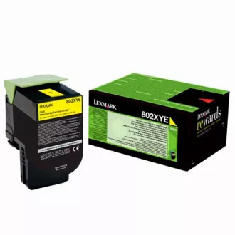 Lexmark 80C2XYE - Toner, yellow (galben) Lexmark 80C2XYE - Toner, yellow (galben)