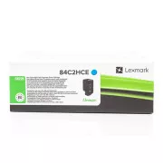 Lexmark 84C2HCE - Toner, cyan