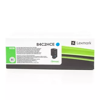 Lexmark 84C2HCE - Toner, cyan Lexmark 84C2HCE - Toner, cyan