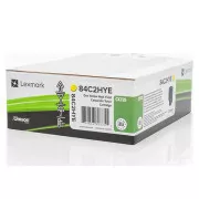Lexmark 84C2HYE - Toner, yellow (galben)