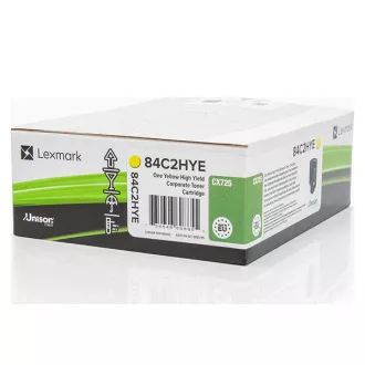 Lexmark 84C2HYE - Toner, yellow (galben)