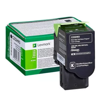 Lexmark C2320K0 - Toner, black (negru)