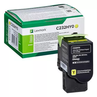 Lexmark C232HY0 - Toner, yellow (galben)