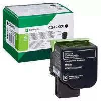 Lexmark C242XK0 - Toner, black (negru)