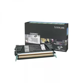 Lexmark C5200KS - Toner, black (negru)